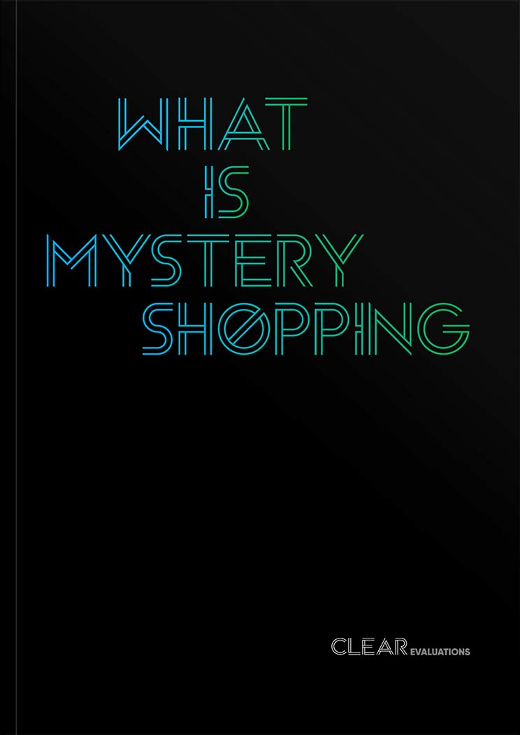 mystery shopping booklet